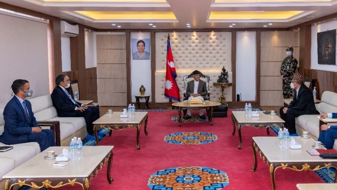 Press Release - Secretary General of SAARC calls on the Rt. Hon. Prime Minister of Nepal